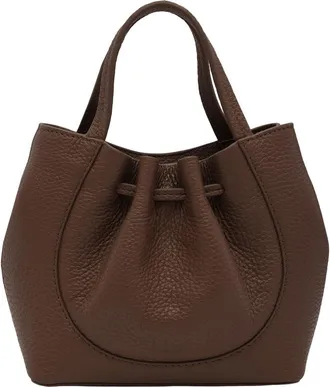 Behno Katrina Mini Leather Tote in Cacao at Nordstrom