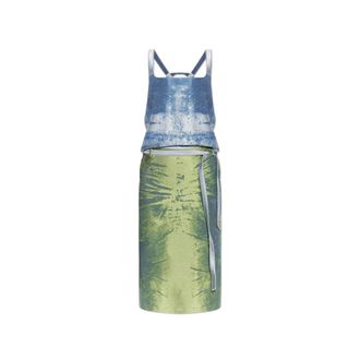 Diesel Midi Dresses, female, Multicolor, Size: XS De-Sanat-Fsi Dress