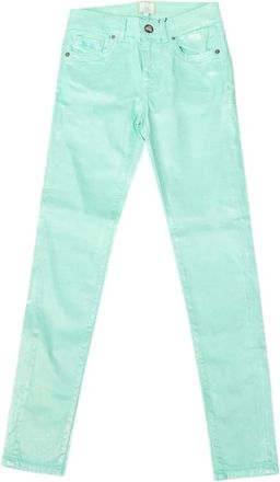 La Martina Glanzende stretch skinny broek voor vrouwen - Dames - Slim Fit Broeken - Groen - W31 - Broeken