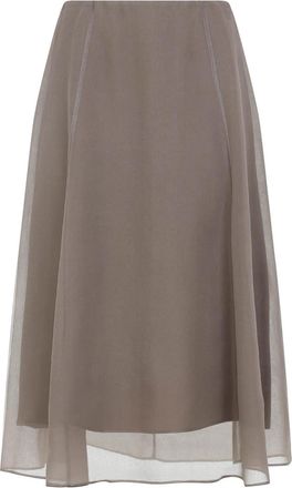 Brunello Cucinelli Tulle Skirt
