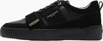 AH by Android Homme Mens Point Dume Strap Jumbo Stingray Suede & Hardware Black Trainer - Size: 10
