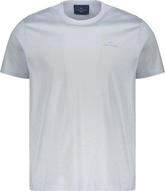 Paul & Shark Cotton T-shirt - Heren - T-shirts - Blauw - 2XL - Katoen - Tops