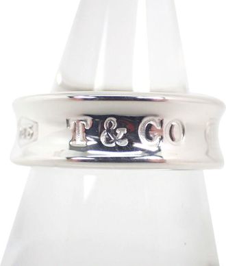 Tiffany & Co. Sterling Silver 925 Band Ring (Pre-Owned)