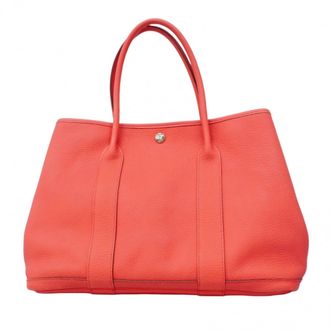 Herm&egrave;s Bougainvillier Negonda Leather Tote Bag (Pre-Owned)