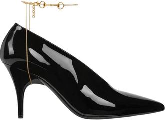 Gucci Schoenen, Dames, Zwart, 36 EU, Leer, 97 Heeled Pump