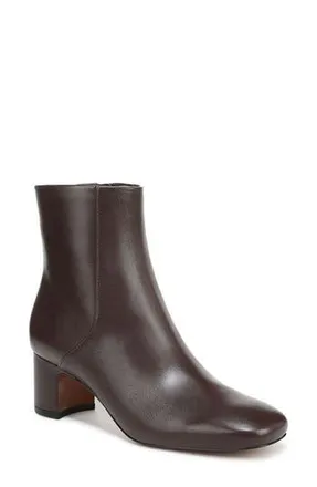 Vince Kellan Block Heel Bootie in Ganache at Nordstrom Rack, Size 9.5