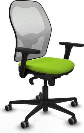 Piqueras y Crespo Piqueras Y Crespo - Jorquera Sincro Malla Blanca Similpiel Pistacho Brazos 3d Base Nailon Ruedas 65mm Engomada