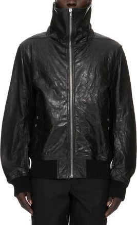 Rick Owens Dracuflight Boxy Black Jacket