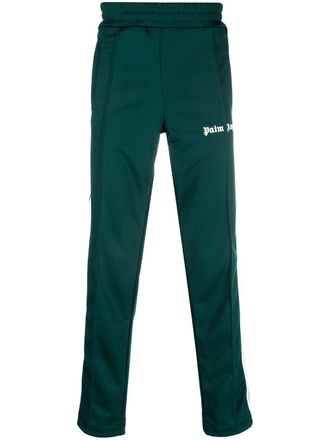 Palm Angels Trainingsbroek met logoprint - Groen