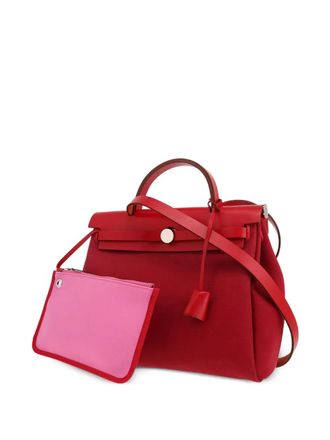 Hermès Borsa a mano Herbag 2021 - Rosso