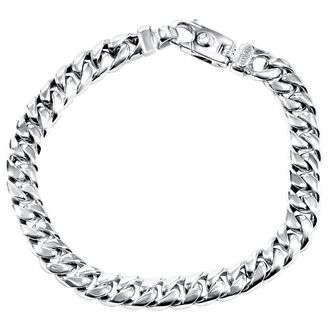 Pompeii3 Mens Cuban Link 14k Gold (59gram) or Platinum (95gram) 9mm Bracelet 8.5