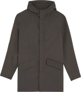 Lyle & Scott Jassen, Heren, Grijs, 2Xl, Mid Jassen Militaire Parka