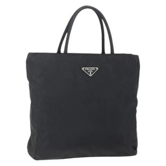 Prada Pre-owned Tote Bags, female, Black, Size: ONE SIZE Pre-owned Tote Bag