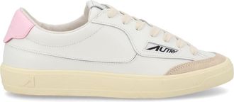 Autry White Windscape Low Suede Sneakers
