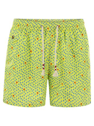 MC2 Saint Barth Lightweight Fabric Swimming Costume With Print