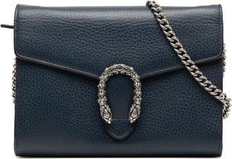 Gucci Pre-owned Gucci Leather Dionysus Wallet on Chain 401231 2184