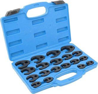 OEM Juego De Llaves De Vaso De Acero Cromo-molibdeno De 19 Piezas, Profesional, Compacto Y Duradero - Herramientas Mec&aacute;nicas Para Bricolaje, Garaje, Solda