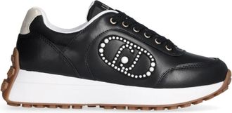 Liu Jo Lolo 17 Sneakers - Dames - Sneakers - Zwart - 37 EU - Leer - Schoenen
