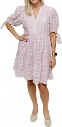 Pinch Design Karla Tunic Dress In Lilac