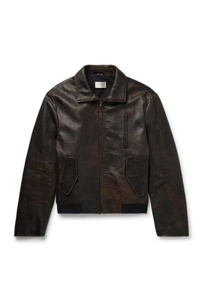 The Row Akia Leather Jacket