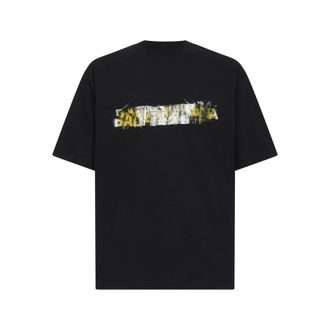 Balenciaga T-Shirts, male, Black, Size: 2XS Messy Spray T-Shirt