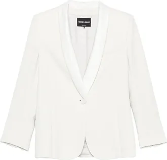 Giorgio Armani Shawl-lapel Single-breasted Blazer