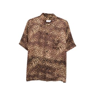 Ernest W. Baker Animal-print Short-sleeve Shirt