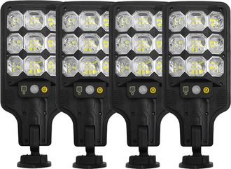 OEM Farola Solar Ultrabrillante Con Sensor De Movimiento Pir, Iluminaci&oacute;n Exterior Para Patios, Iluminaci&oacute;n De Seguridad Solar, Encendido/apagado Autom&aacute;ti