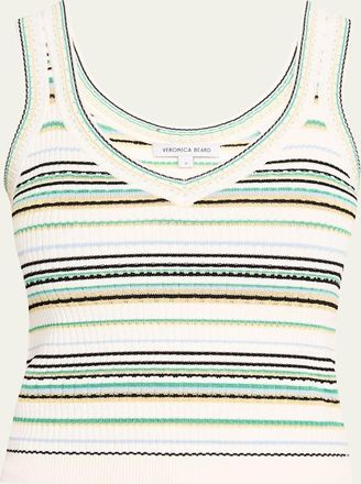 Veronica Beard Carlin Knit Tank Top
