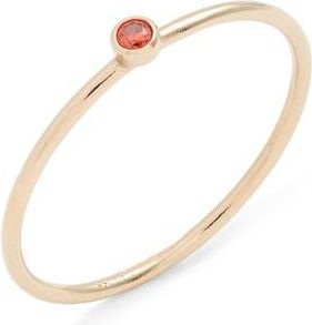 Nashelle Birthstone Ring in July Gold at Nordstrom, Size 5