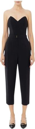 Elisabetta Franchi Donna, Jumpsuits, Nero, L, new