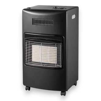 No Brand Calefactor Infrarrojo De Gas Ventilado 4200w Negro 42x36xh72 Cm Con Tres Niveles De Calefacci&oacute;n