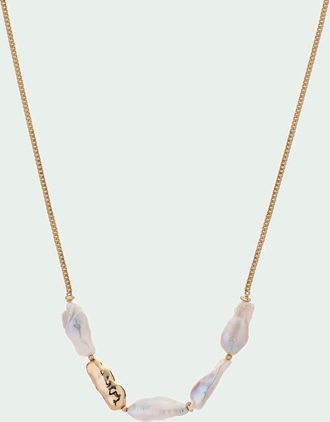 Tutti & Co Womens Lustre Necklace - Pink