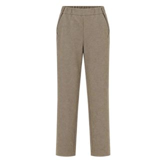 Gran Sasso Pantalones Rectos - Trousers - Mujer - Marr&oacute;n - 3XL