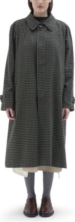 PDR Phisique Du Role Pied De Poule Reversible Rounded Collar Coat