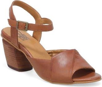 Miz Mooz Attie Ankle Strap Sandal in Brandy at Nordstrom, Size 10.5-11Us