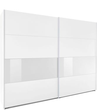 Wimex Schwebetürenschrank »Bramfeld TOPSELLER Kleiderschrank« mit Glaselementen und zusätzlichen Einlegeböden