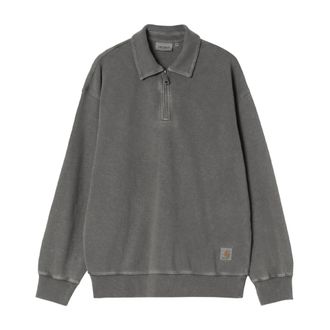 Carhartt Work in Progress Harper Polo - Heren - Sweatshirts - Grijs - L - Katoen - Hoodies & sweatvesten