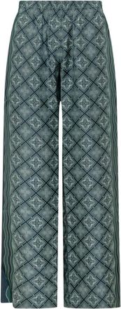 Casablanca Broeken, Dames, Groen, M, Wijde Pijpen Broek