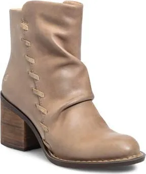 Børn Toni Bootie in Grey Leather at Nordstrom Rack, Size 6.5