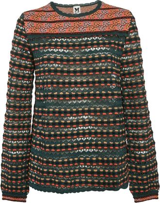 Missoni pointelle knit top - Green