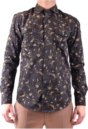 Brian Dales Stijlvolle Overhemden - Heren - Casual Overhemden - Zwart - L - Overhemden