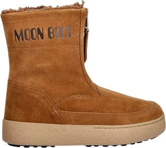 Moon Boot LTrack Lara Laarzen - Dames - Schoenen - Bruin - Maat: 42 EU Zijde