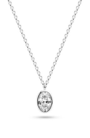 Sif Jakobs Jewellery Necklace Sardinien Ovale in 925 Sterling Silver /white at Nordstrom