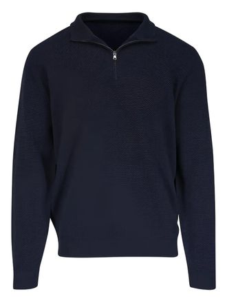 Peter Millar Keene half-zip polo shirt - Blue