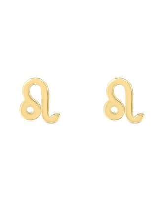 Italian Gold, Inc 14K Italian Gold Leo Earrings