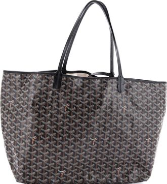 Goyard Saint Louis Tote Claire Voie Coated Canvas GM