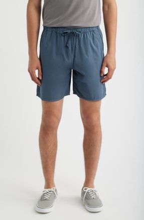 Alex Crane Air Organic Cotton Drawstring Shorts in Lake at Nordstrom, Size Xx-Large
