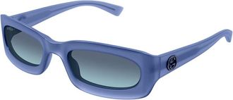 Gucci Mens Black Rectangular Sunglasses GG1786S 004