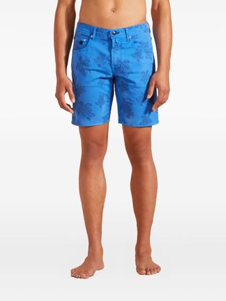Vilebrequin Ronde Des Tortues shorts - Blauw